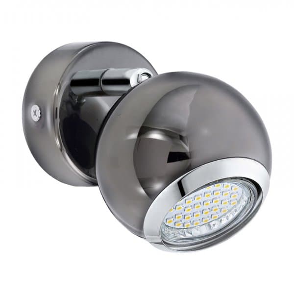 Eglo Спот LED BIMEDA, 1X3W (GU10), сталь, никель черный 31005 — миниатюра 1