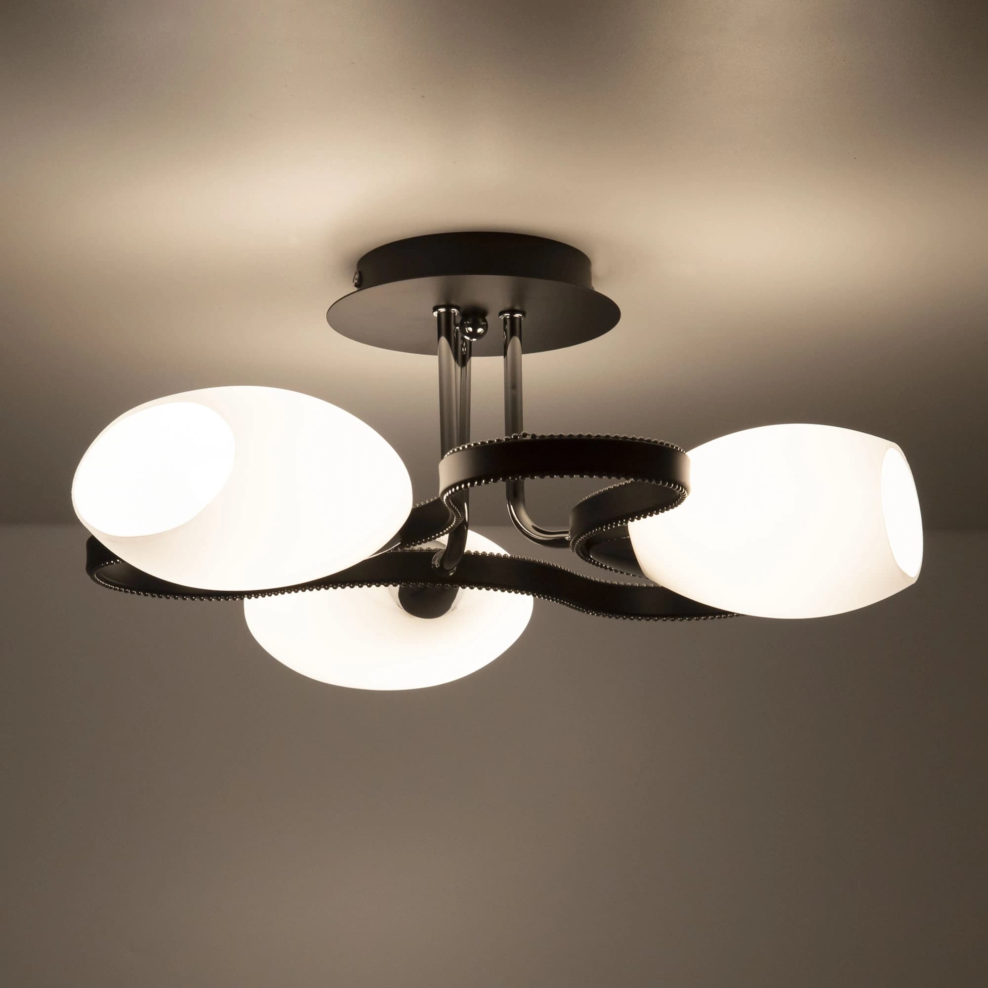 Citilux CL131132 Октава Темный+Хром Люстра — миниатюра 3