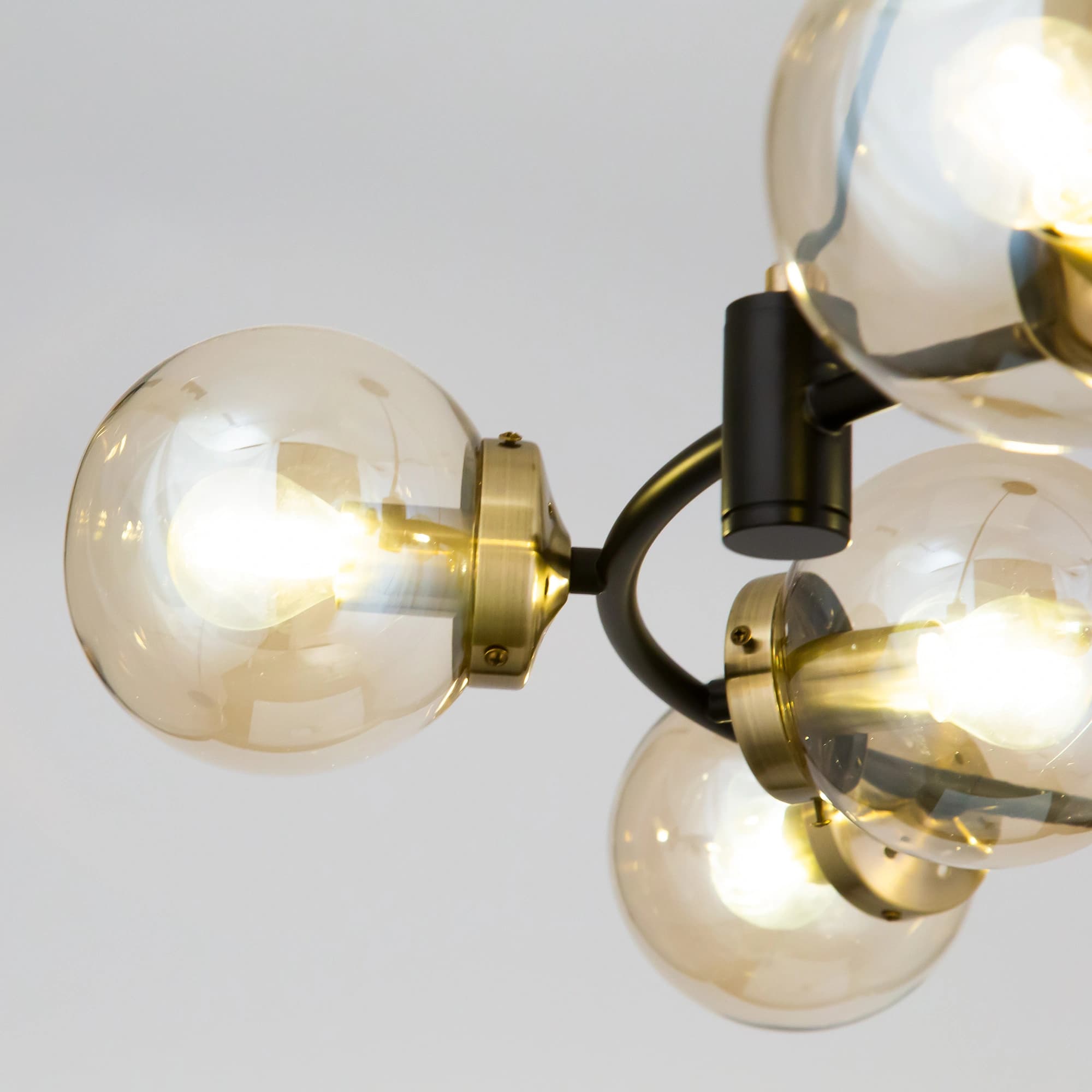 Citilux CL105195 Люстра Планета Черн+Дымч. — миниатюра 7