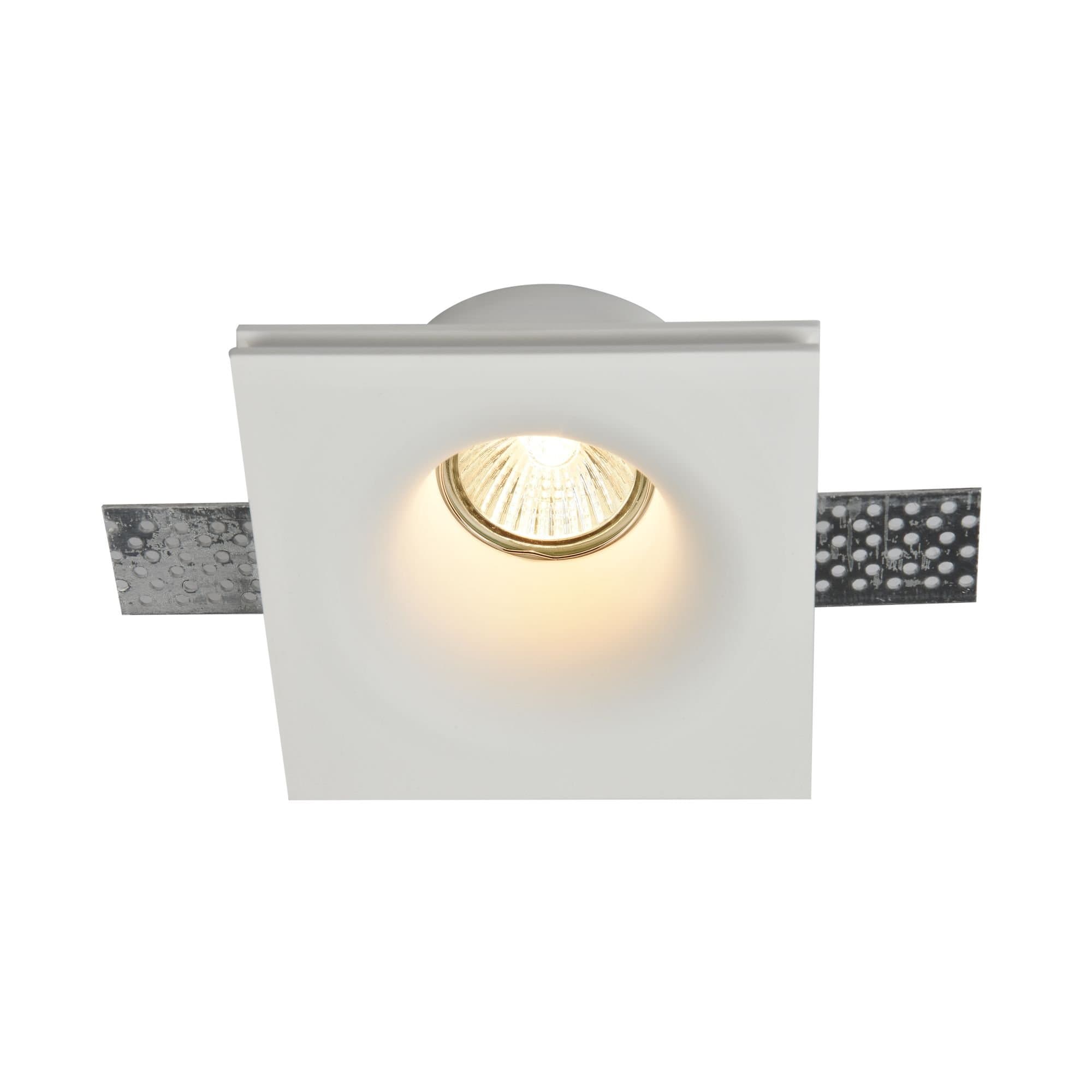 Maytoni DownLight Gyps Белый Встроенный светильник 1xGU10 35W DL001-1-01-W — миниатюра 3