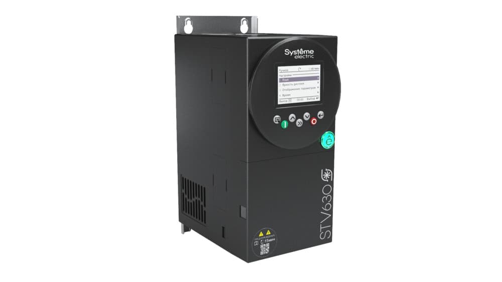 Systeme Electric Преобразователь частоты STV630 4 кВт 400В ЭМС С3 + встр. DC реактор + LCD панель оператора