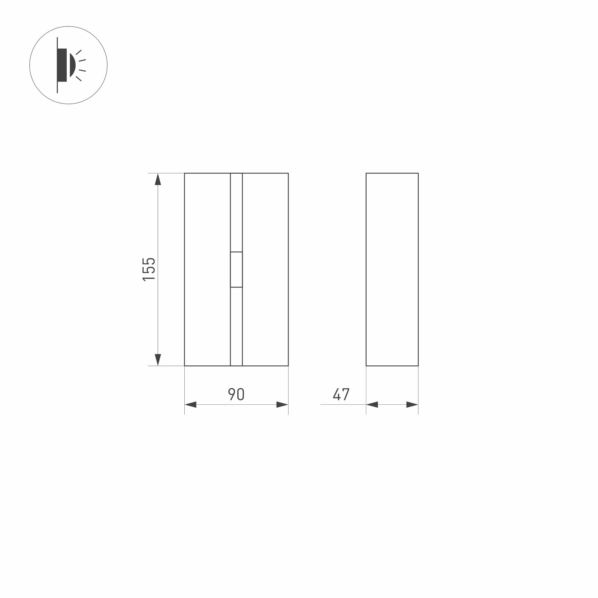 Arlight Светильник LGD-STRIPE-3W Day4000 (GR, 20 deg, 230V) ( IP65 Металл, 3 года) 034980 — миниатюра 5