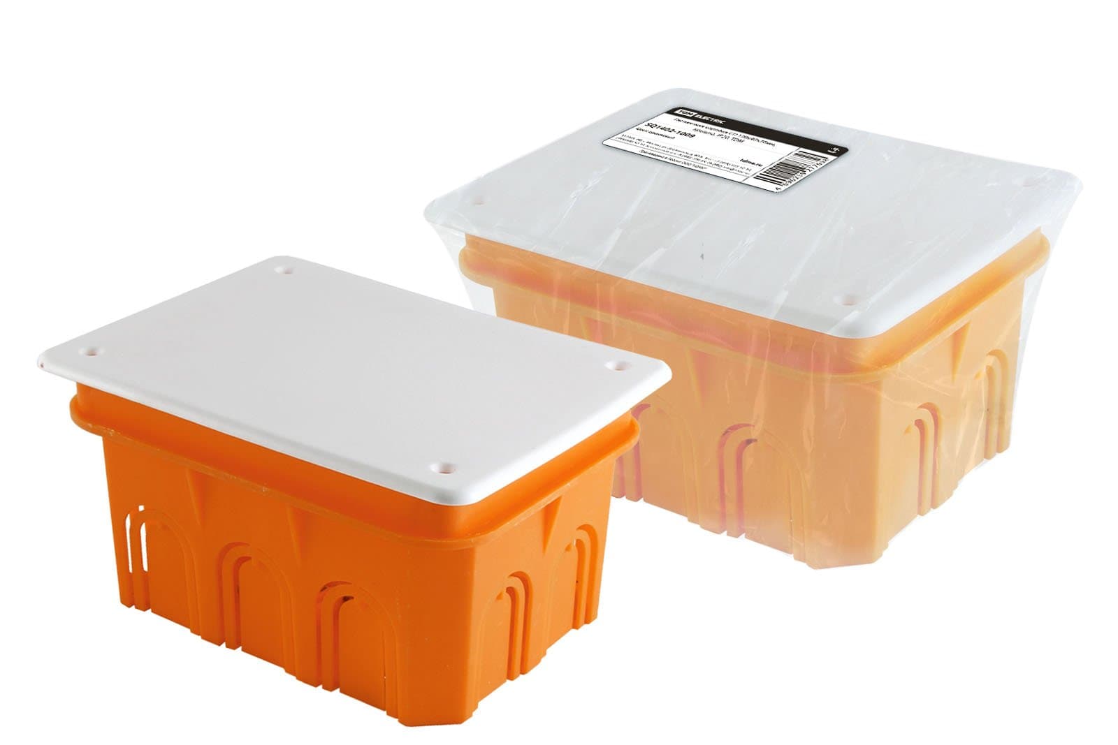 TDM Распаячная коробка СП 120х92х70мм, крышка, IP20, инд. штрихкод, SQ1402-1009