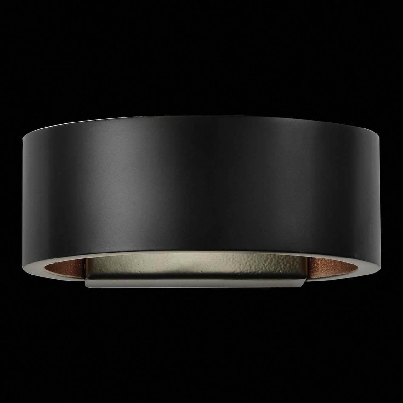 ST LUCE SL591.401.01 Светильник настенный Черный, Золото/Черный, Золото LED 1*6W — миниатюра 2