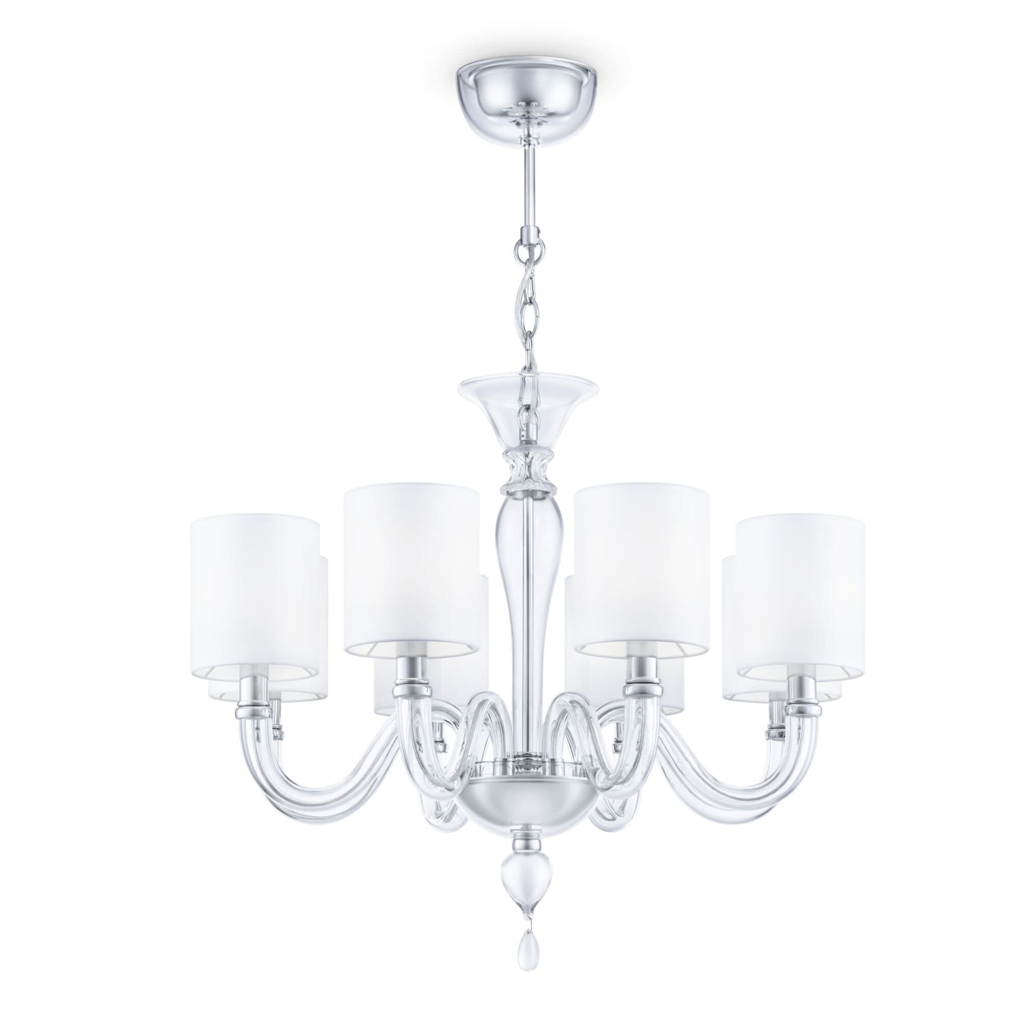 Maytoni Neoclassic Leti Прозрачный Люстра E14 40W DIA012PL-08TR — миниатюра 2