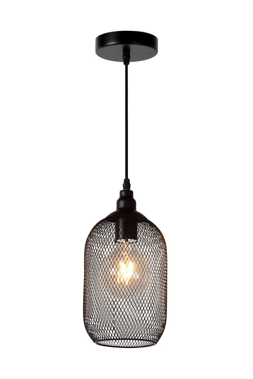 Lucide Mesh Котаж Металл Подвесной светильник E27 60W 43404/15/30 — миниатюра 2