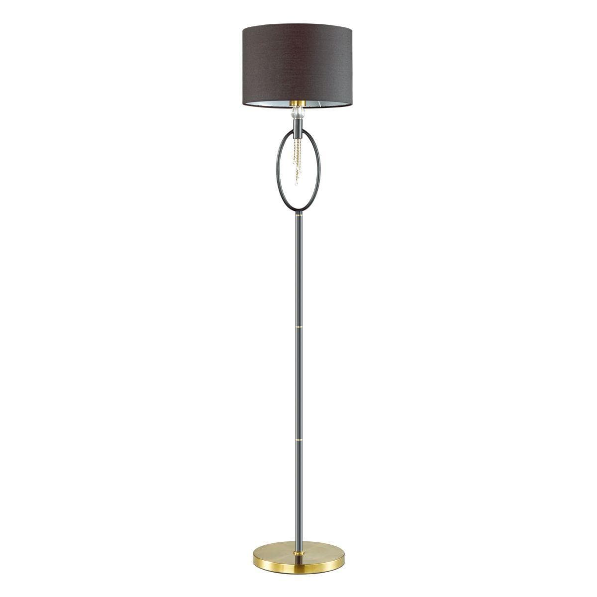 Lumion 4516/1F NEOCLASSI LN21 119 античная латунь, черный Торшер E27 60W 220V SANTIAGO — миниатюра 2