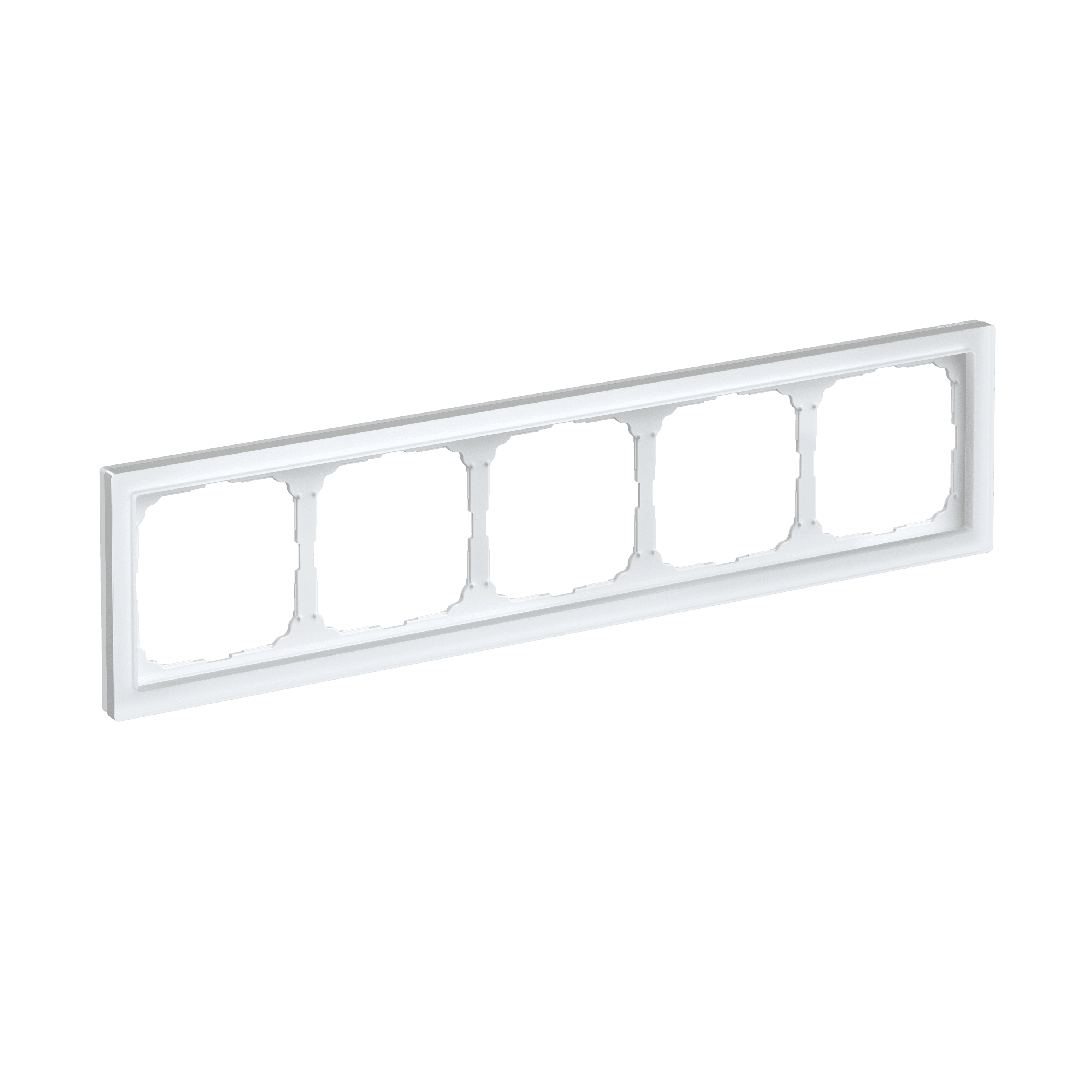Systeme Electric ArtGallery Pure Матовое органическое стекло Белый Рамка 5-ая — миниатюра 6