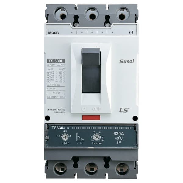 LSIS Автоматический выключатель TS630H (85kA) FMU 500A 3P3T 0108002100