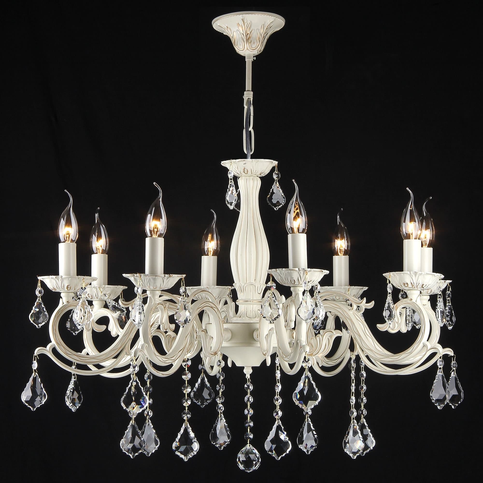 Maytoni Elegant Bronze Бежевый Люстра 8xE14 60W ARM245-08-W — миниатюра 2