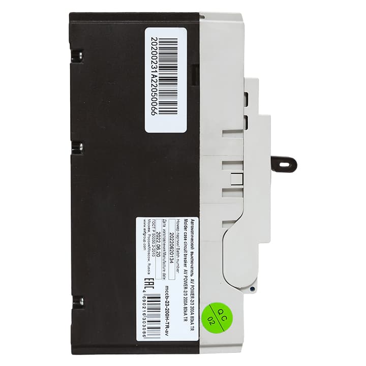 EKF Averes Автоматический выключатель AV POWER-2/3 200А 80kA TR — миниатюра 2