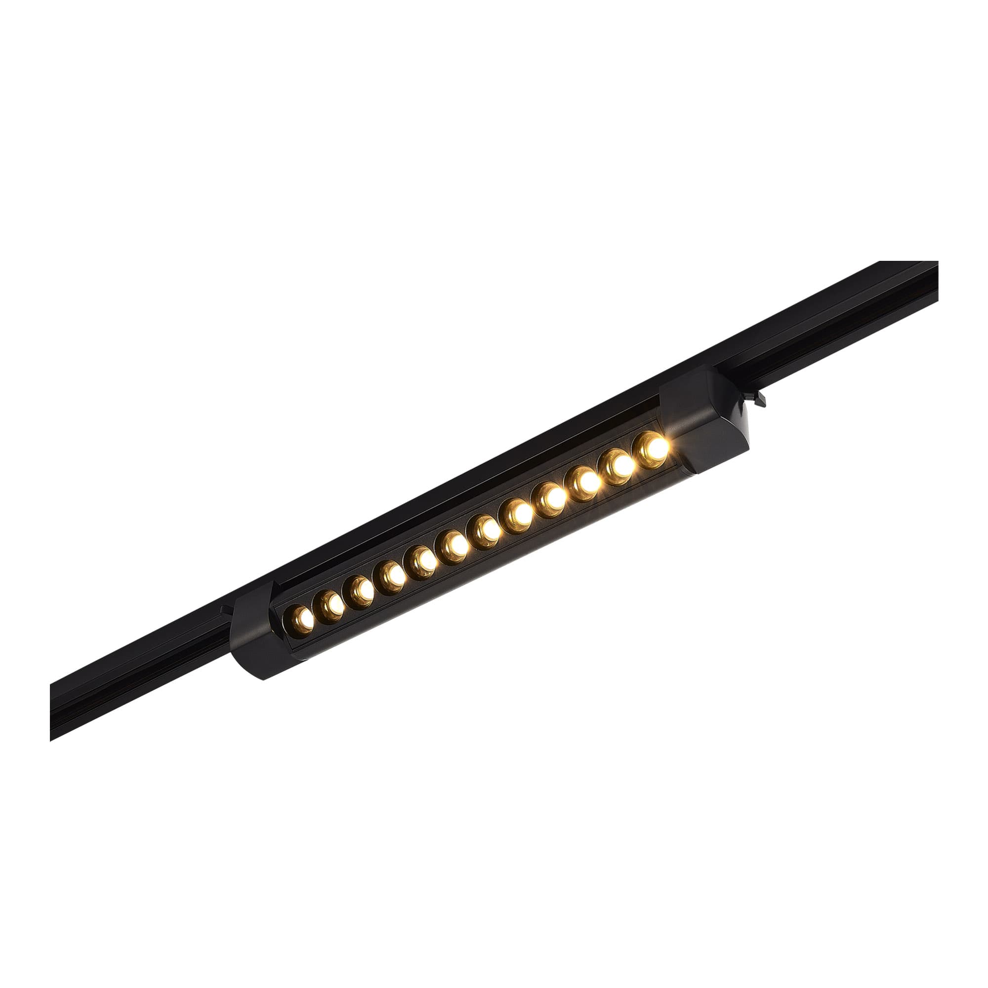 ST LUCE ST367.436.10 Св-к трек. Черный LED 1*10W 3000K 875Lm Ra90 24 IP20 L387xW49xH54 170-240VV