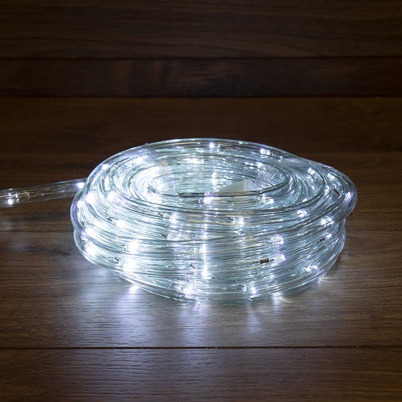 NEON-NIGHT Дюралайт LED, свечение с динамикой (3W), 24 LED/м, белый, 6м 121-325-06