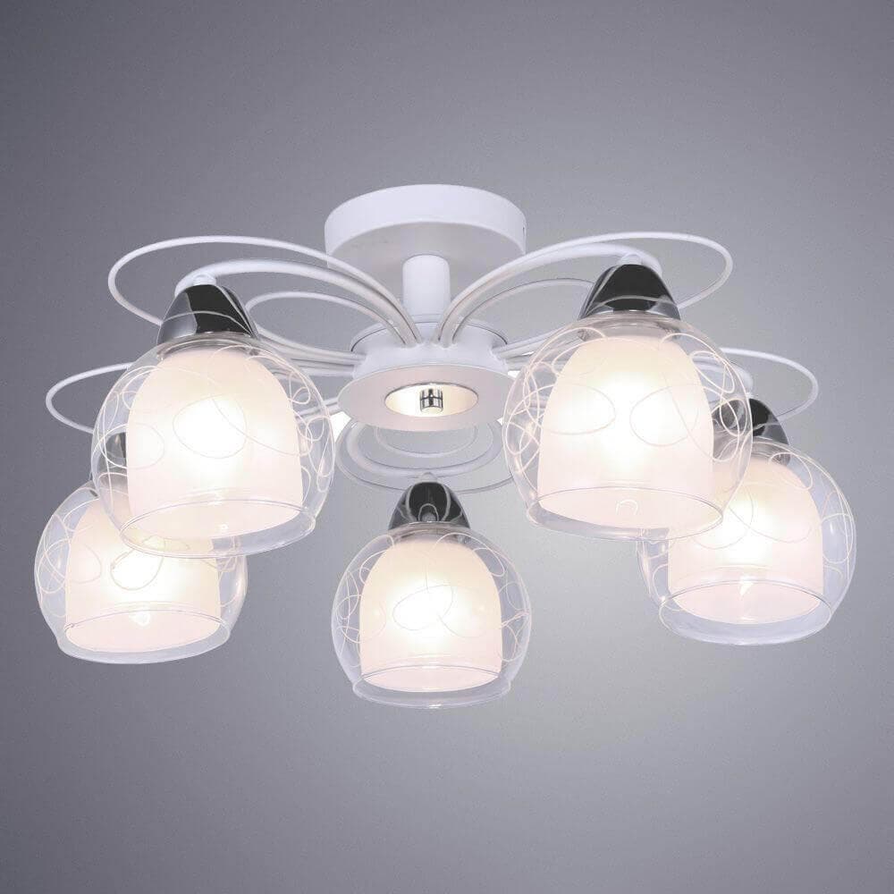Arte Lamp SANSA Потолочные светильники A7585PL-5WH — миниатюра 2