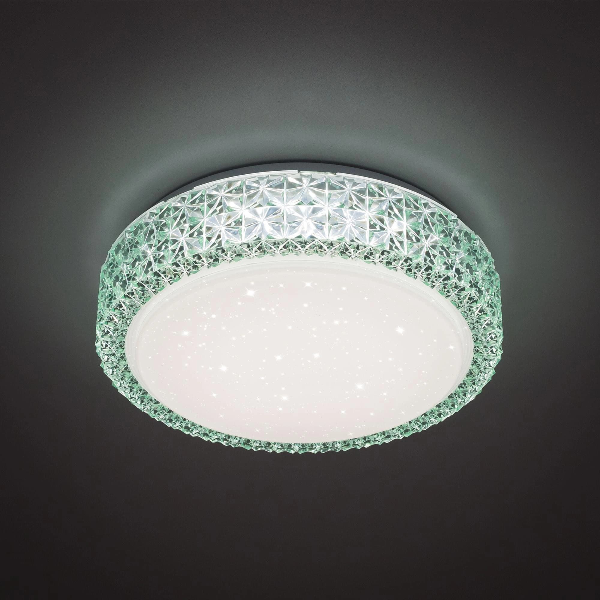 Citilux CL705013 Кристалино Зеленый Светильник Настенно-потолочный — миниатюра 2