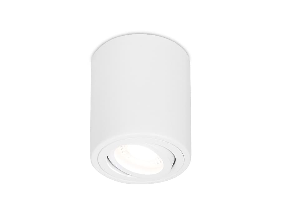 Ambrella Накладной поворотный точечный светильник TN225 WH белый GU5.3 D80*100