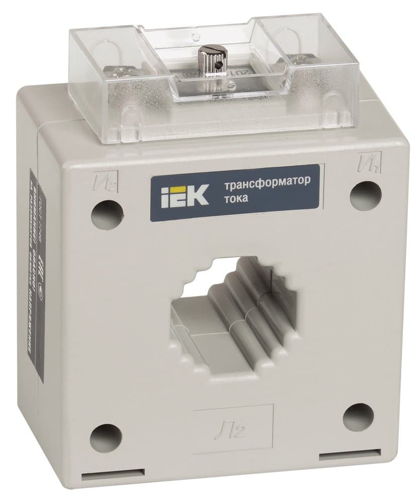 IEK Трансформатор тока ТШП-0,66 500/5А 5ВА класс 0,5S габарит 40 — миниатюра 2