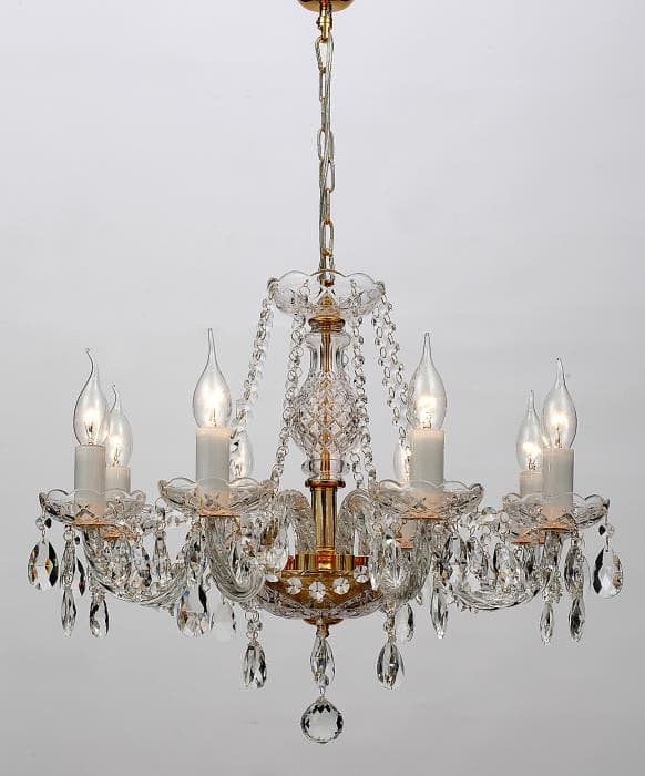 Favourite Monreal Золото Люстра 8*E14*40W 1735-8P