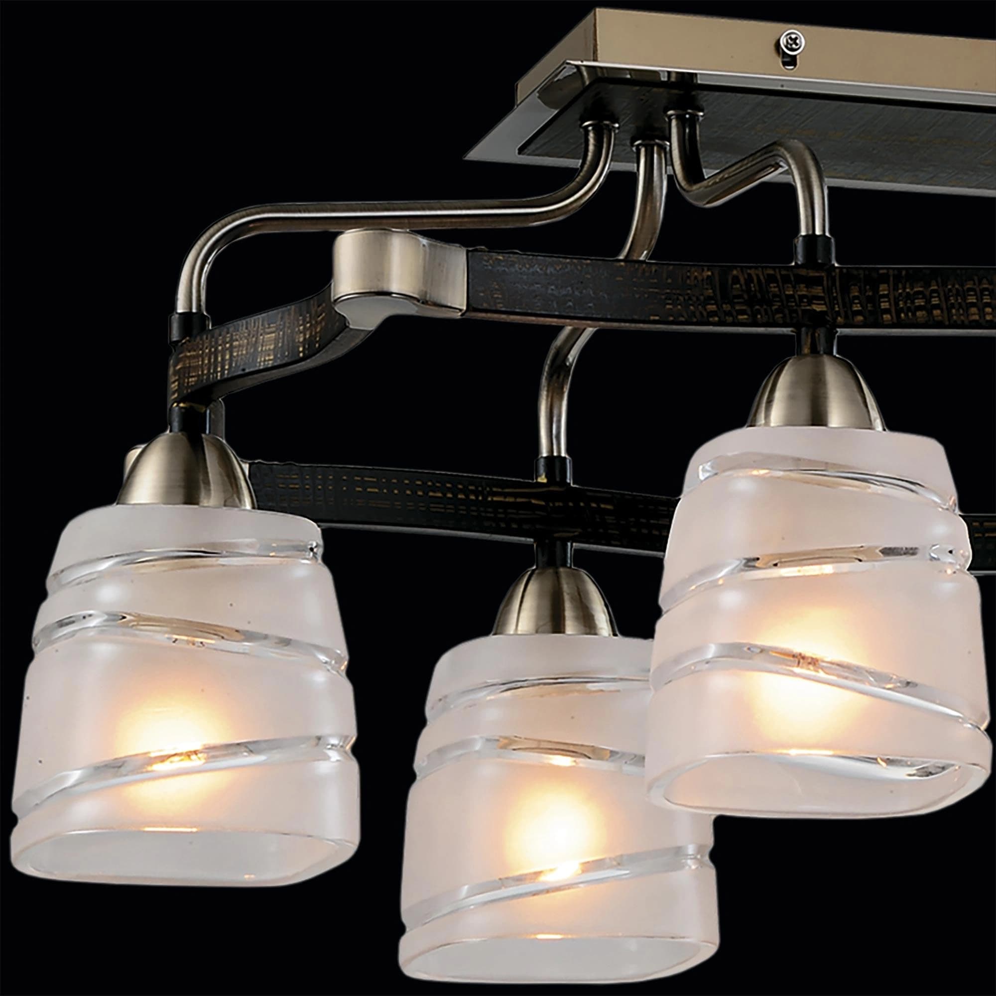 Citilux CL150161 Каппа Ст.Бронза+Холст Светильник Люстра — миниатюра 3