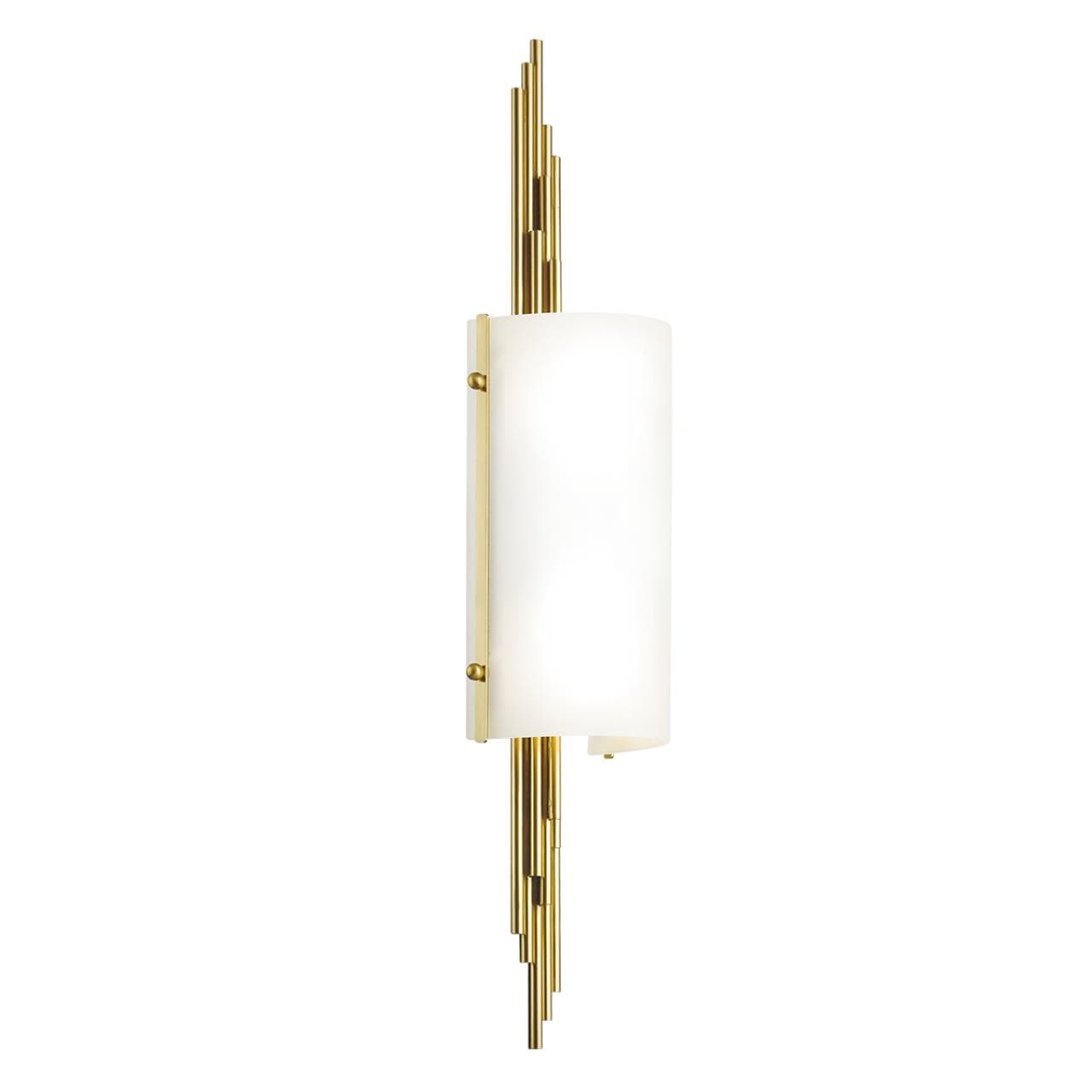 Odeon Light 5415/2W MODERN ODL_EX23 39 бронзовый/белый матовый/металл/стекло Бра E27 2*40W MARGARET — миниатюра 1