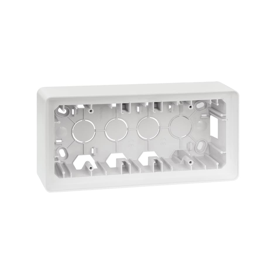Simon 82 Detail Белая Коробка наружной установки 3-ая 8200770-030