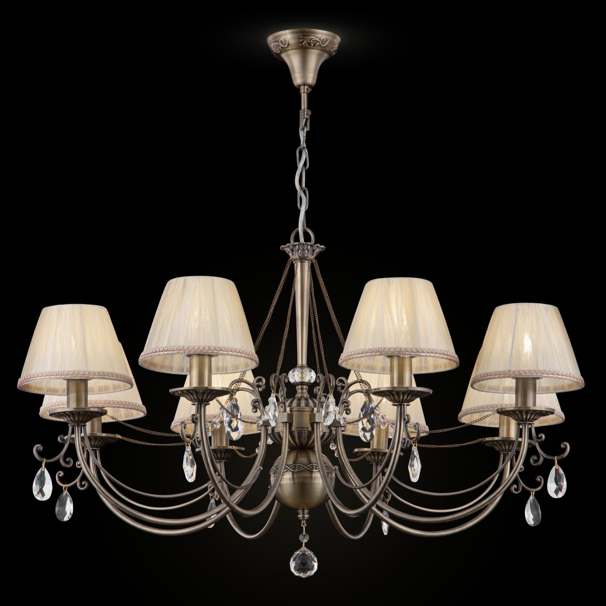 Maytoni Royal Classic Soffia Бронза Люстра 8xE14 40W RC093-PL-08-R — миниатюра 4