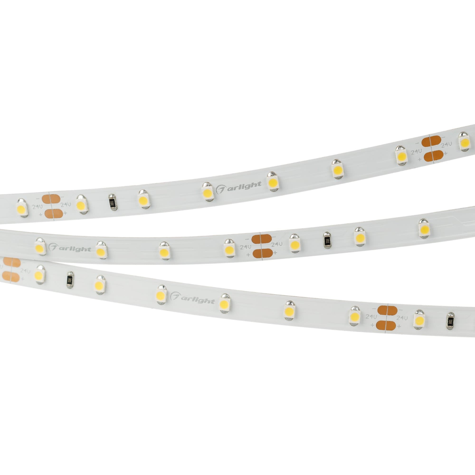 Arlight Лента RT-A60-8mm 24V Warm2700 (4.8 W/m, IP20, 2835, 50m) (Открытый) 024585(2)