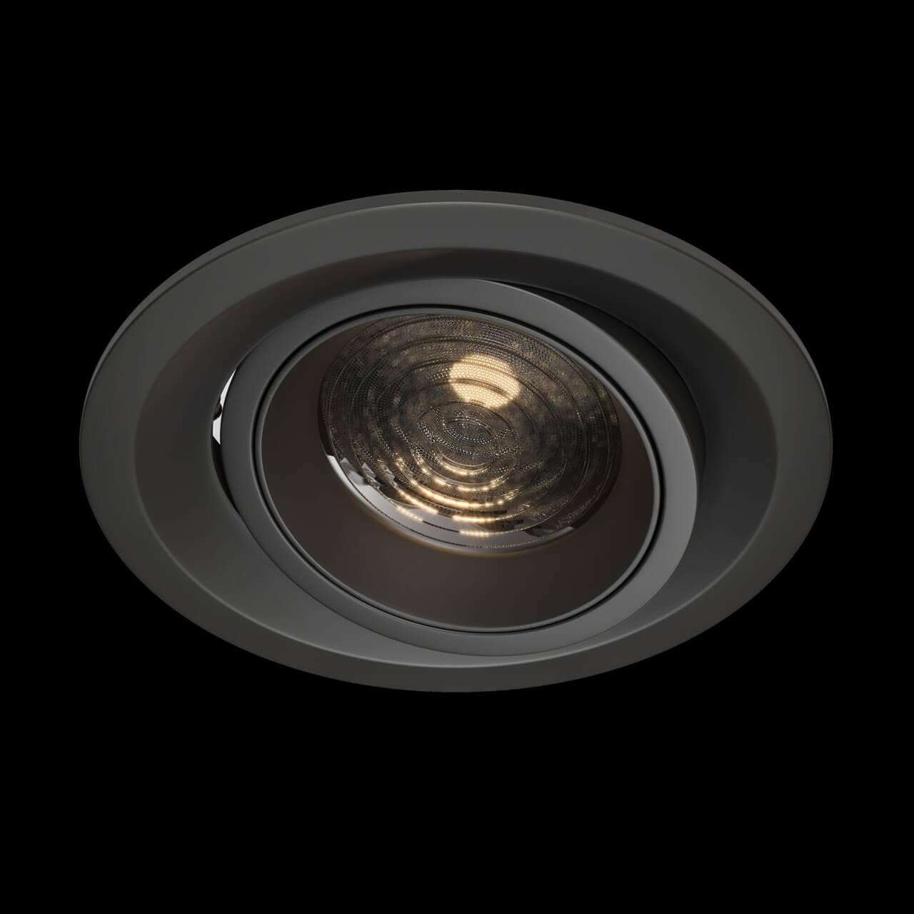Maytoni Downlight Elem Черный Встраиваемый светильник DL052-L12B3K — миниатюра 7