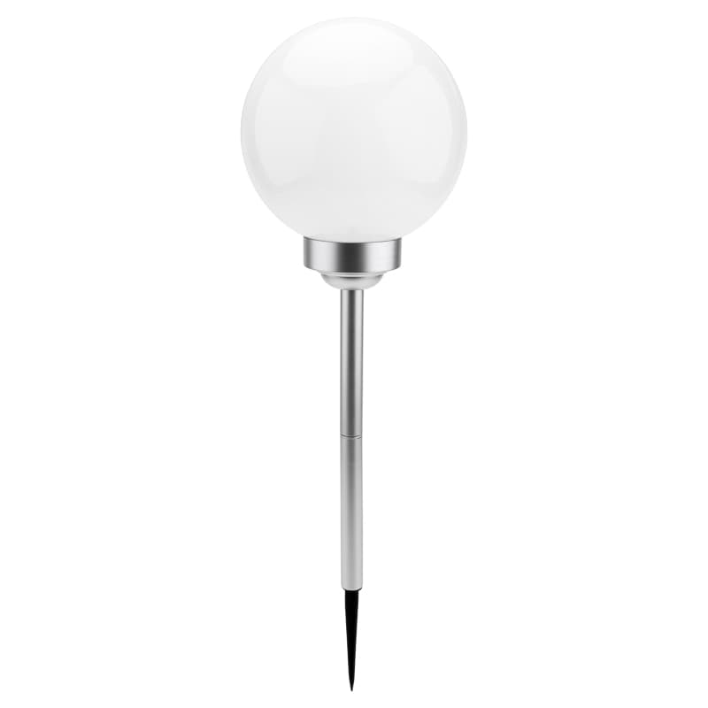 LAMPER Светильник светодиодный ШАР ф250 LED встроенная солнечная панель, аккумулятор, датчик света 602-1005