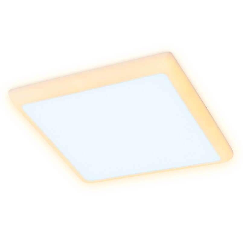 Ambrella Встраиваемый cветодиодный светильник с подсветкой DCR335 18W+6W 6400K/3000K 85-265V 170*170*32 — миниатюра 1