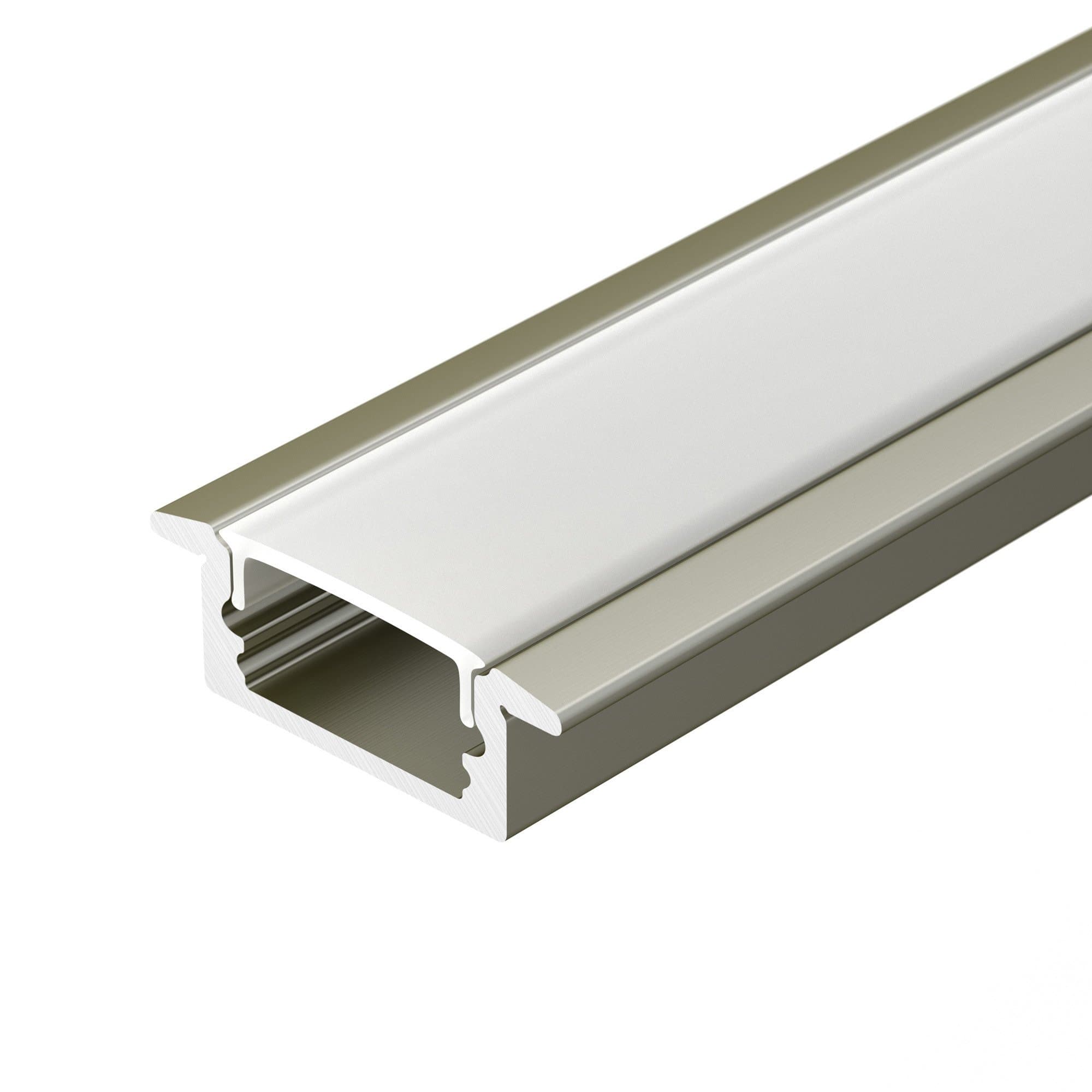 Arlight Профиль LINE-2308-F-2000 ANOD OLIVE GREY (Алюминий) 038440 — миниатюра 1