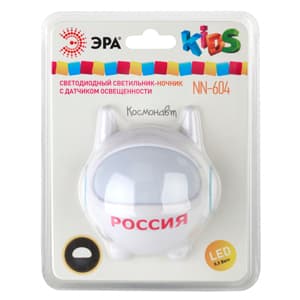ЭРА NN-604-LS-W Белый ночник — миниатюра 2