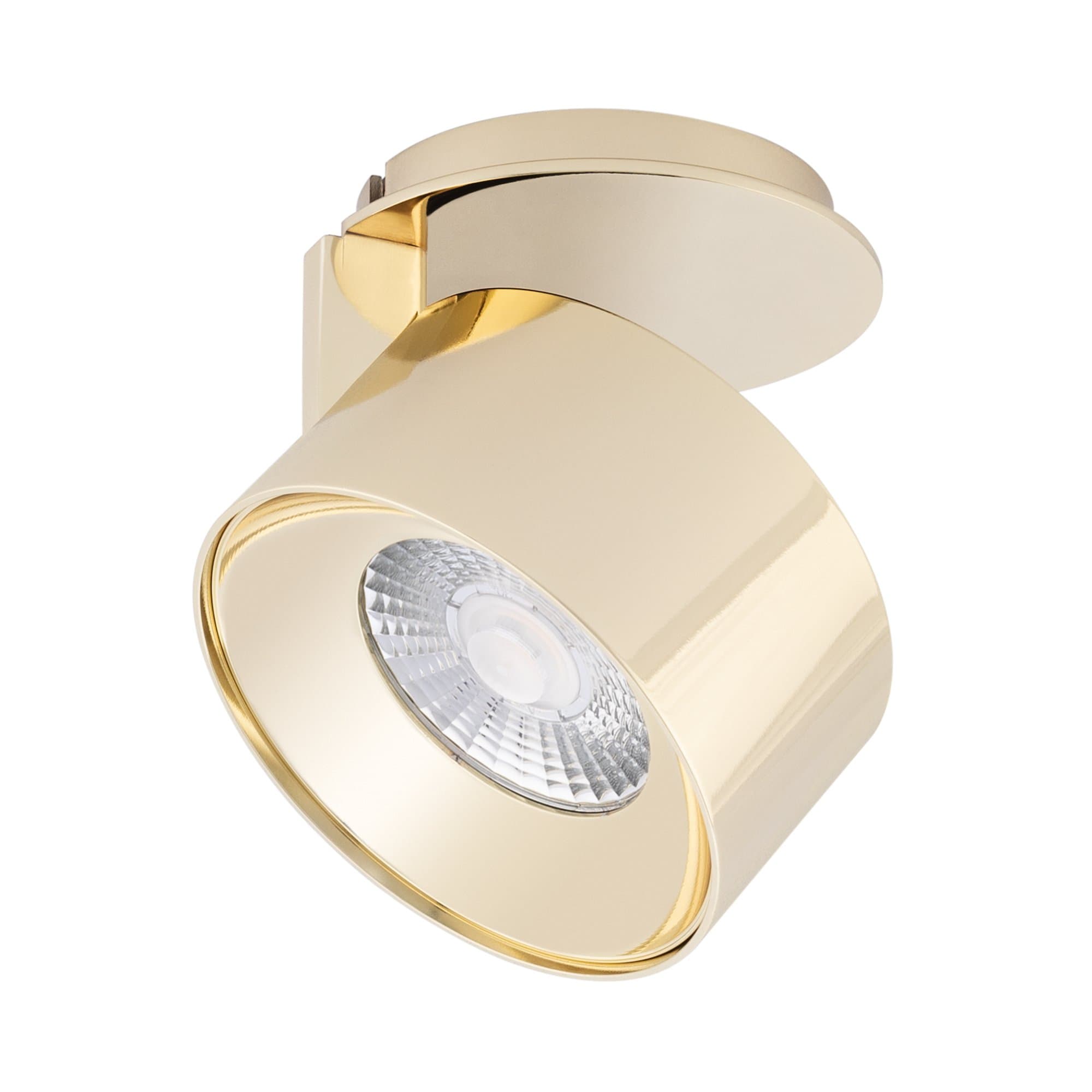Arlight Модуль светодиодный PLURIO-LAMP-R77-9W Warm3000 (BRS, 36 deg, 2-2, 38V, 200mA) (Металл) 031840 — миниатюра 1