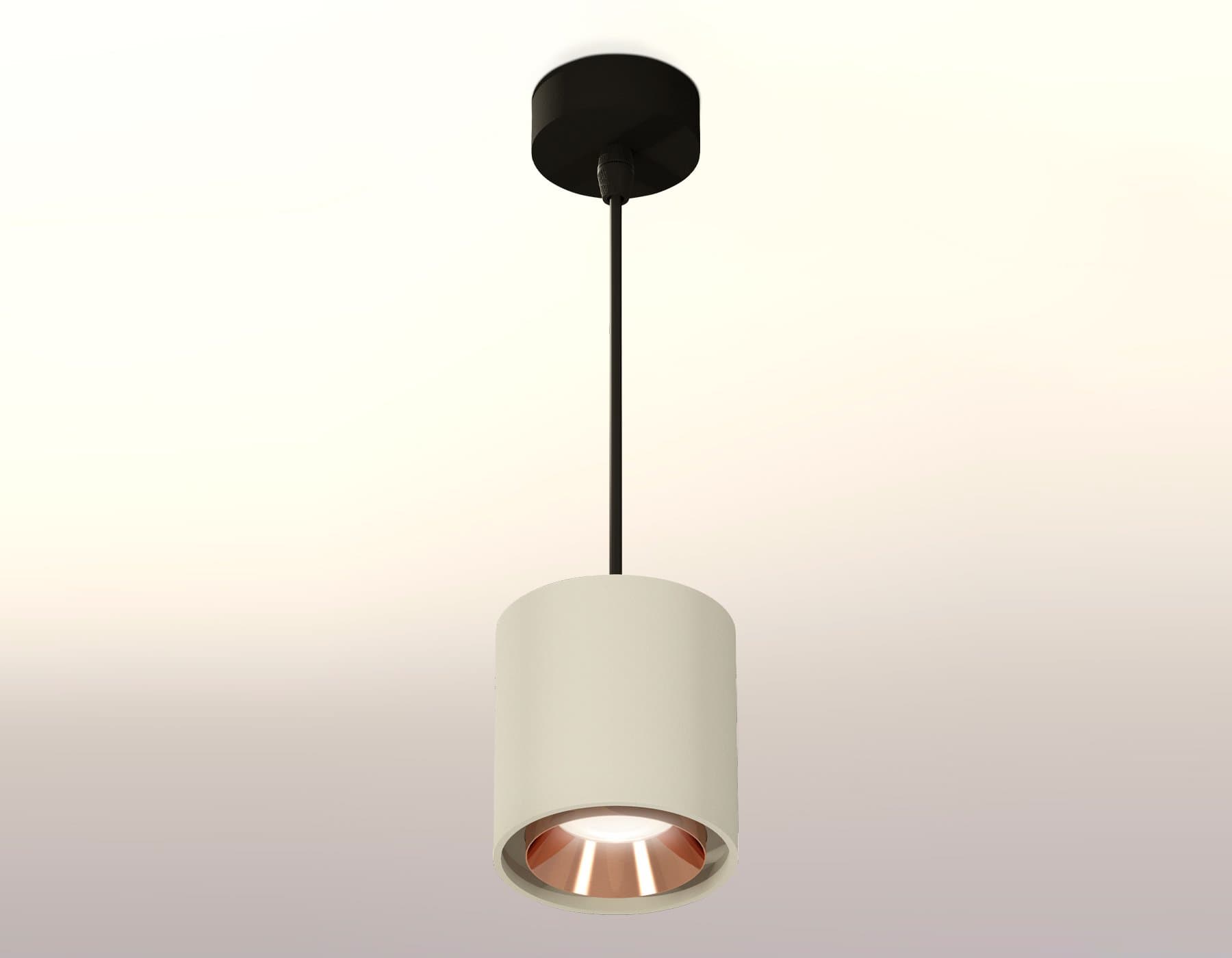 Ambrella Комплект подвесного светильника XP7724001 SGR/SBK/PPG серый песок/черный песок/золото розовое полированное MR16 GU5.3 (A2311, C7724, N7035) — миниатюра 2