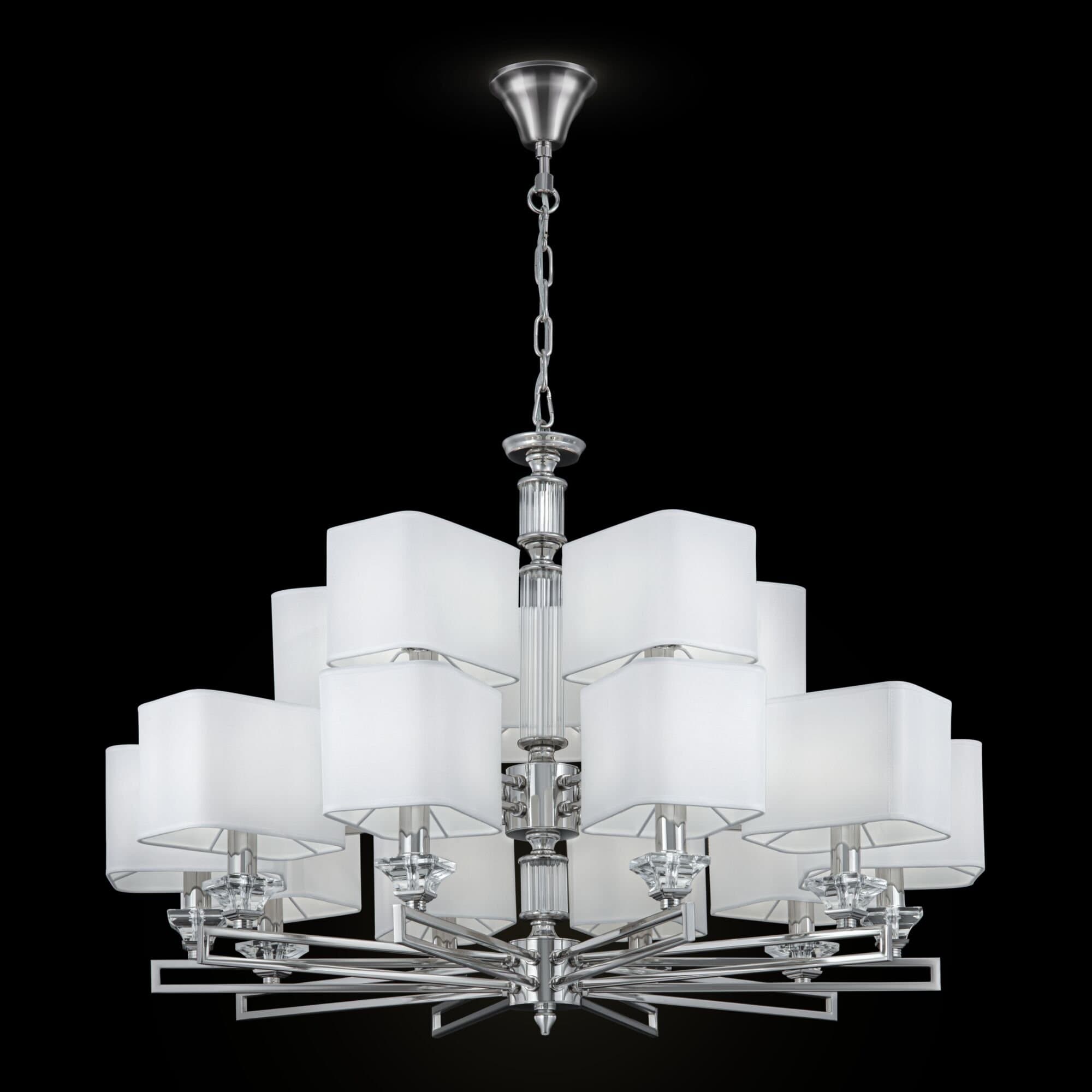 Maytoni Neoclassic Ontario Хром Люстра E14 40W MOD020PL-15CH — миниатюра 4