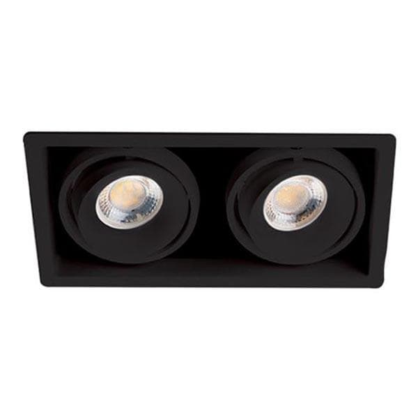 Italline Встраиваемый светильник DE-312 black — миниатюра 1