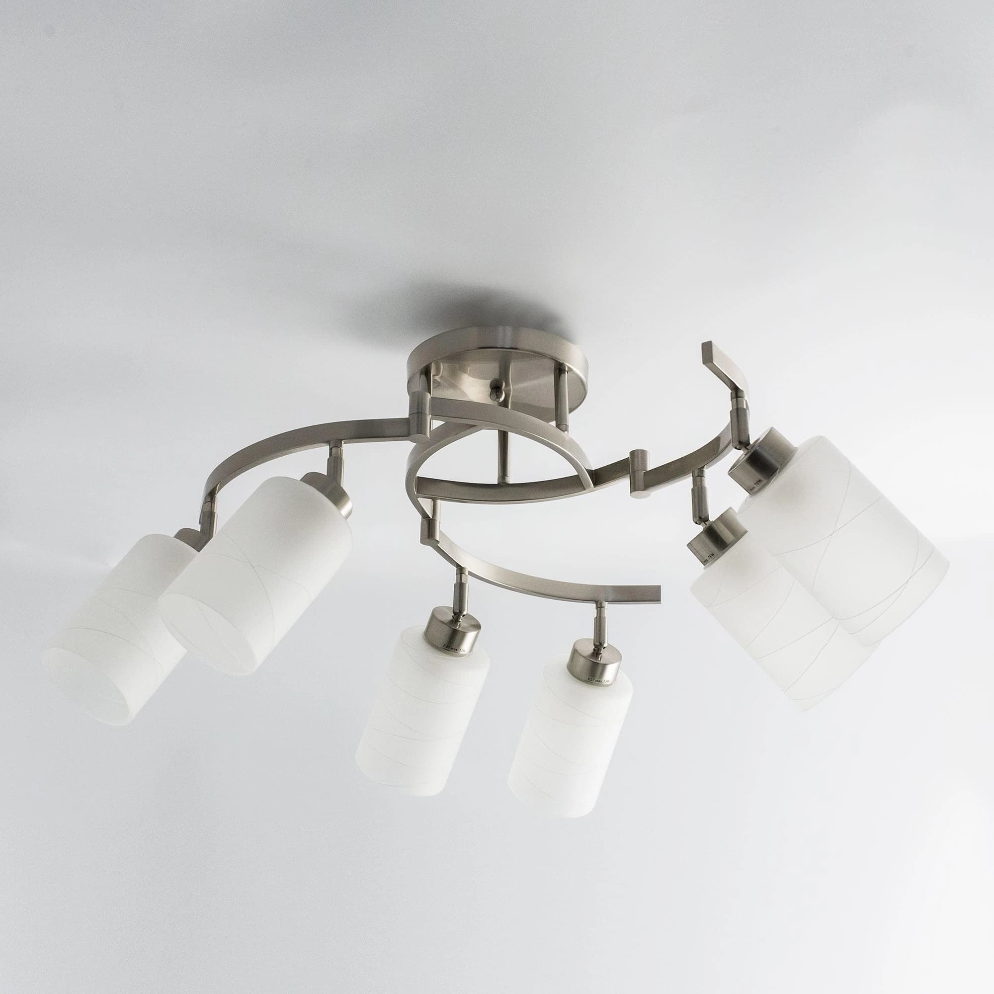 Citilux CL125161 Астро Хром Мат. Светильник Люстра — миниатюра 6