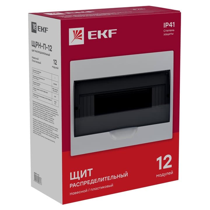 EKF PROxima Щит распред. навесной ЩРН-П-12 IP41 — миниатюра 4