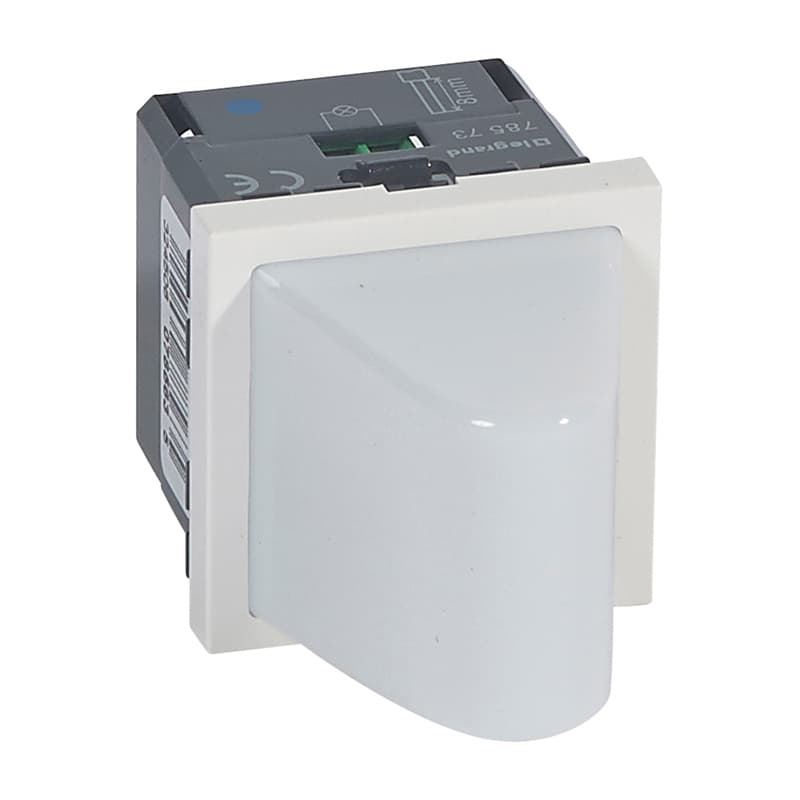 Legrand Mosaic Малое световое табло с подсветкой синим светодиодом 230В 2 мод 078573