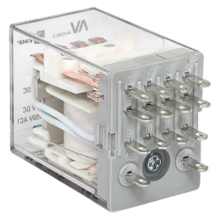EKF Реле промежуточное RPA 22/4 5A 220В DC AVERES — миниатюра 2