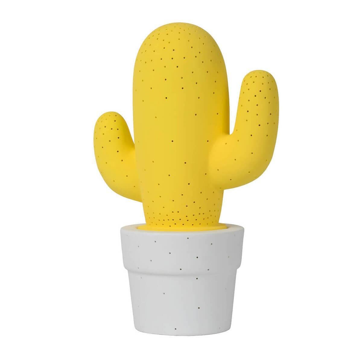 Lucide CACTUS Желтый Настольная лампа 13513/01/34