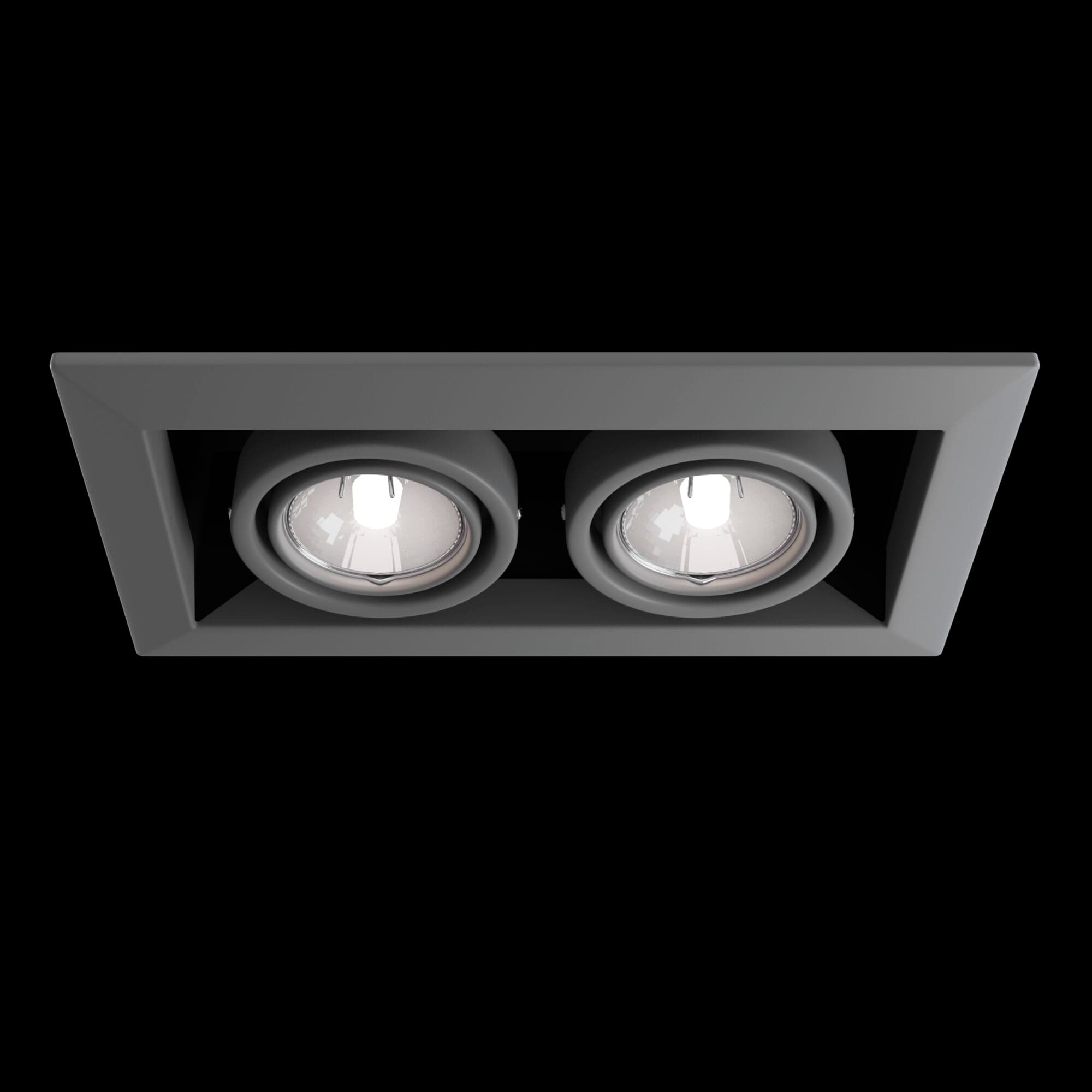Maytoni DownLight Metal Серый Встроенный светильник 2xGU10 50W DL008-2-02-S — миниатюра 8