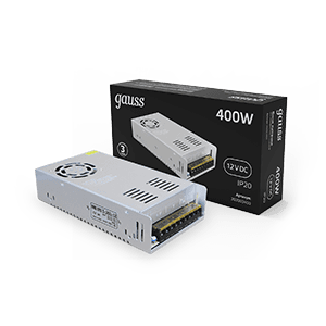 Gauss Блок питания LED STRIP PS 400W 12V 4 202003400