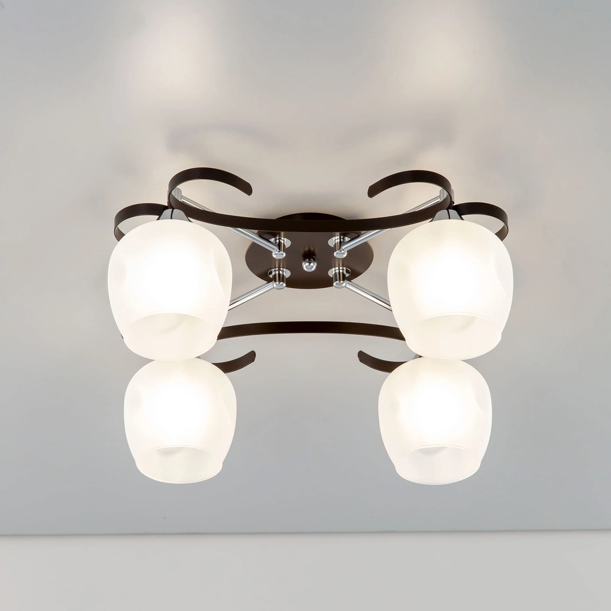 Citilux CL171144 Сюзи Венге+Хром Светильник Люстра — миниатюра 2
