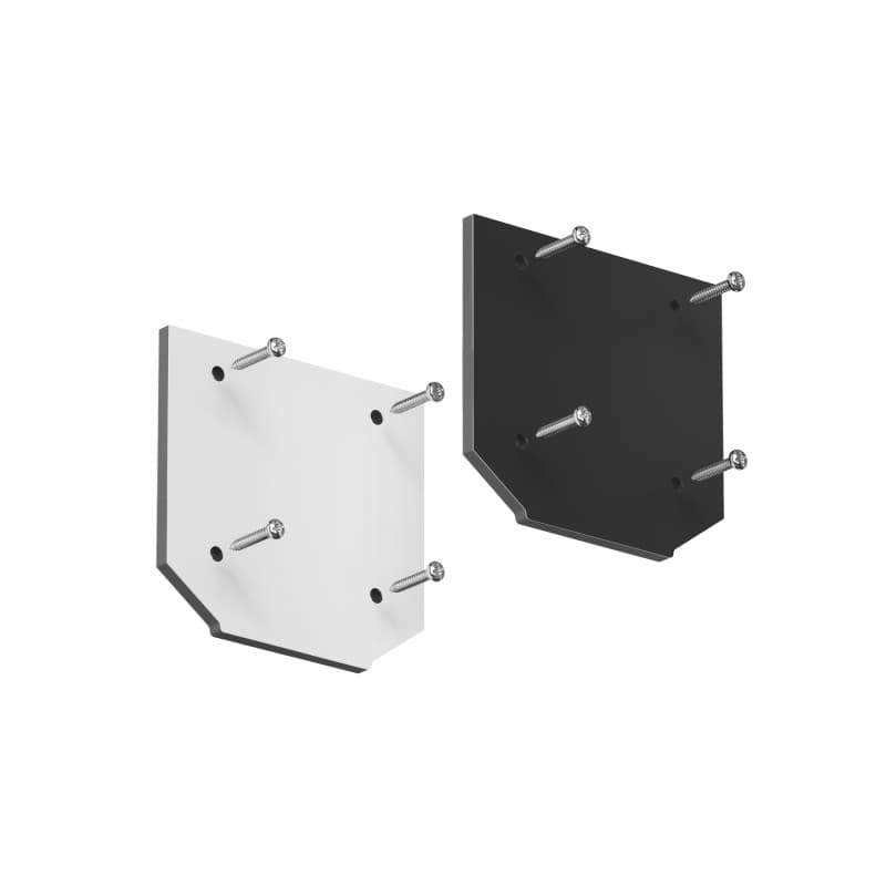 Denkirs TR3047-AL Комплект торцевых заглушек для профиля SMART PROFI — миниатюра 3