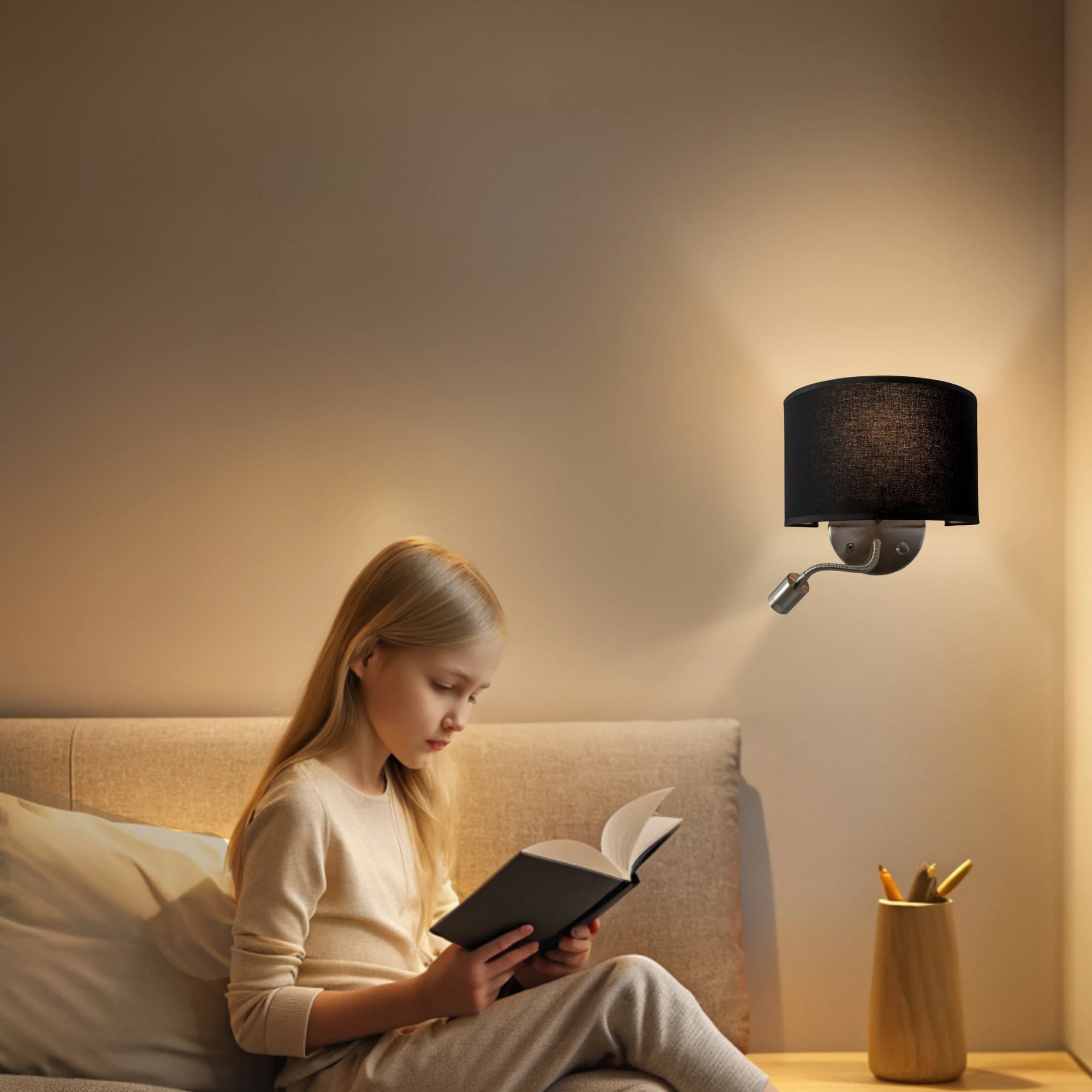 Citilux CL704305 Декарт Круг Хром.Мат+Черн. Светильник Наст. — миниатюра 11
