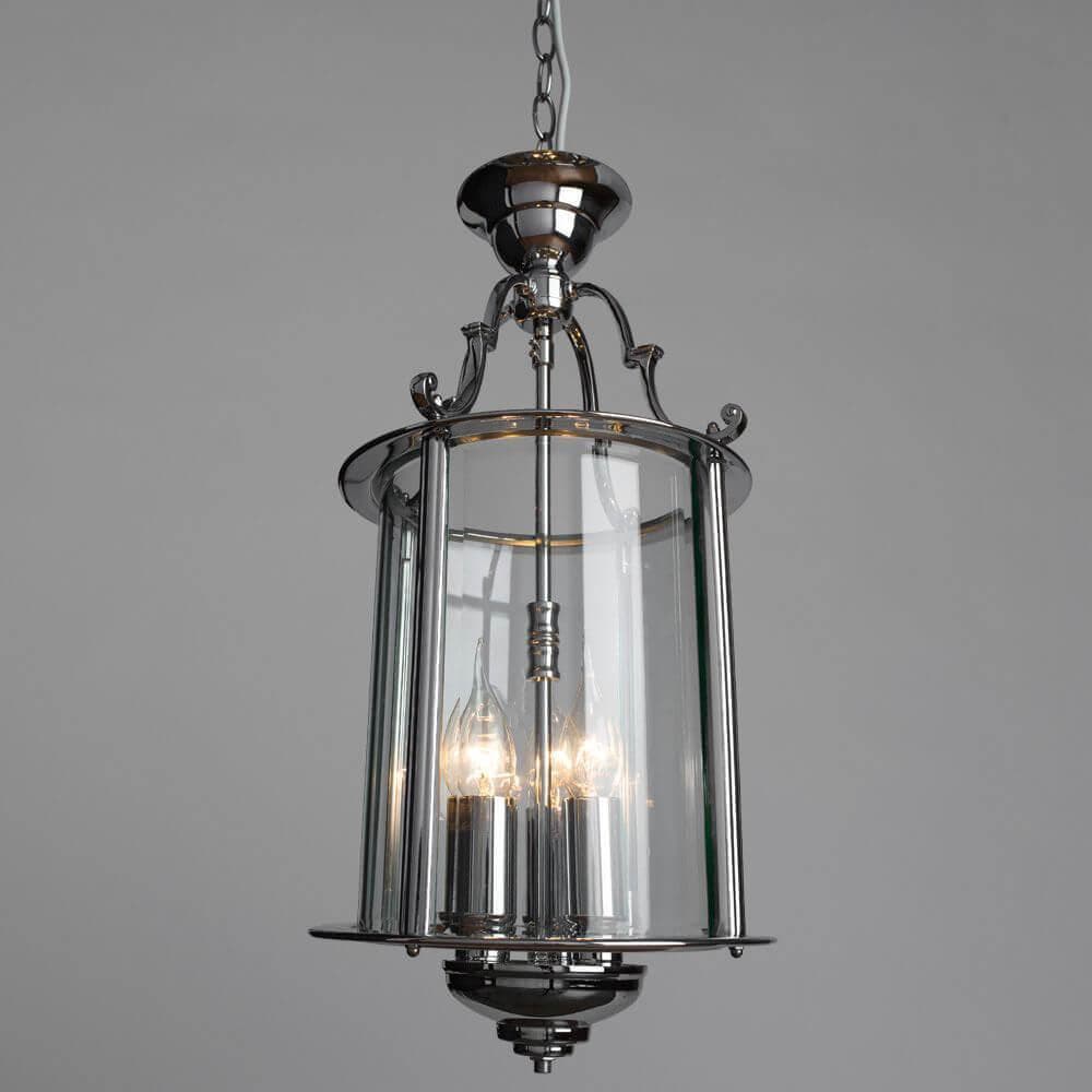 Arte Lamp Rimini Хром/Прозрачный Светильник подвесной 60W E14 A6503SP-3CC — миниатюра 2