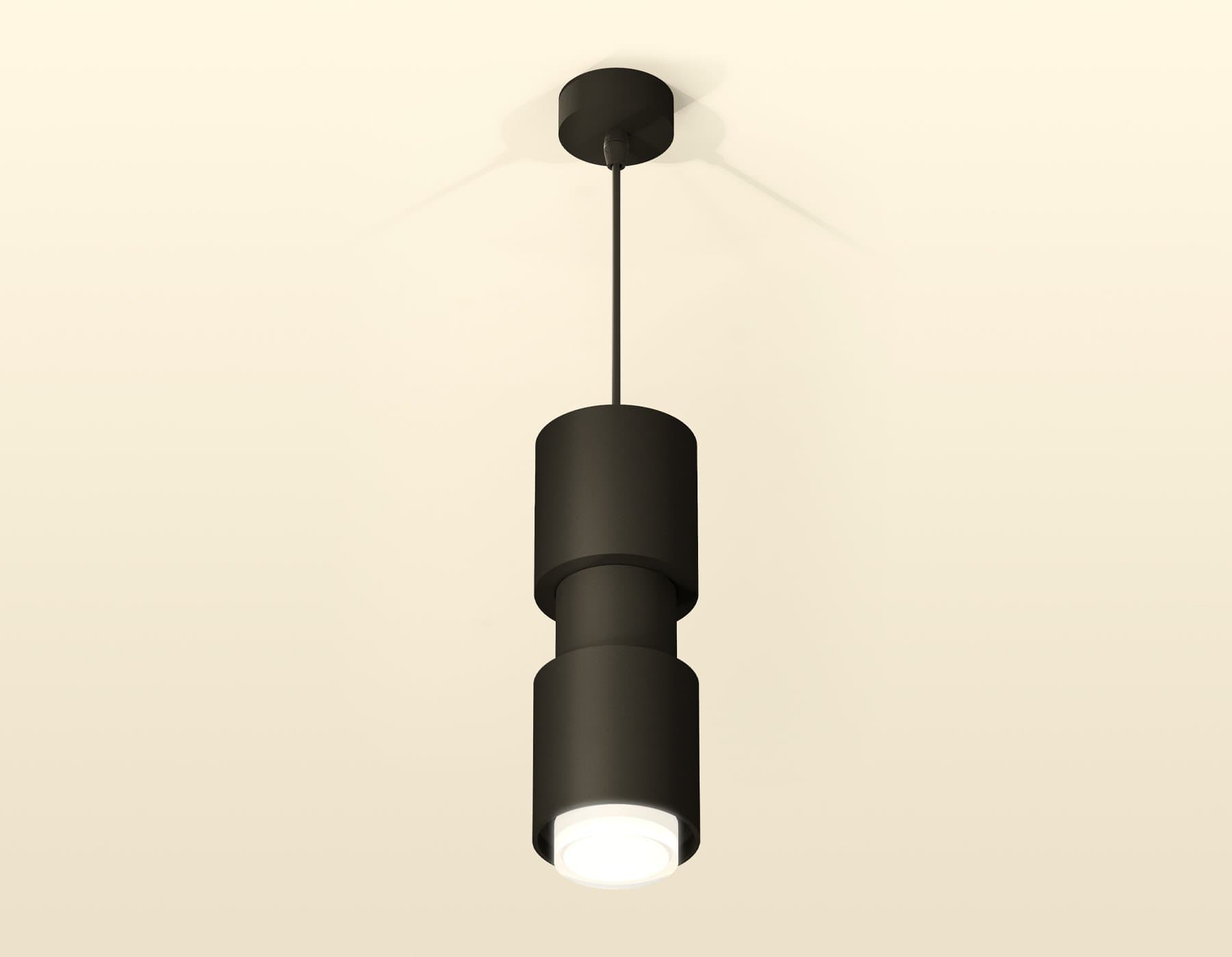 Ambrella Комплект подвесного светильника с акрилом XP7723031 SBK/FR/CL черный песок/белый матовый/прозрачный MR16 GU5.3 (A2311, C7723, A2011, C7402, A — миниатюра 2