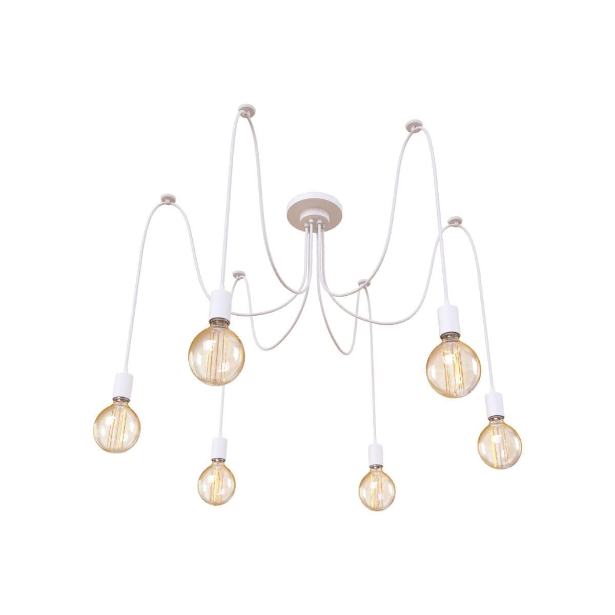 LOFT IT LOFT1162W/6 Люстра подвесная 6xE27 max 40W LOFT1162W/6, шт — миниатюра 2