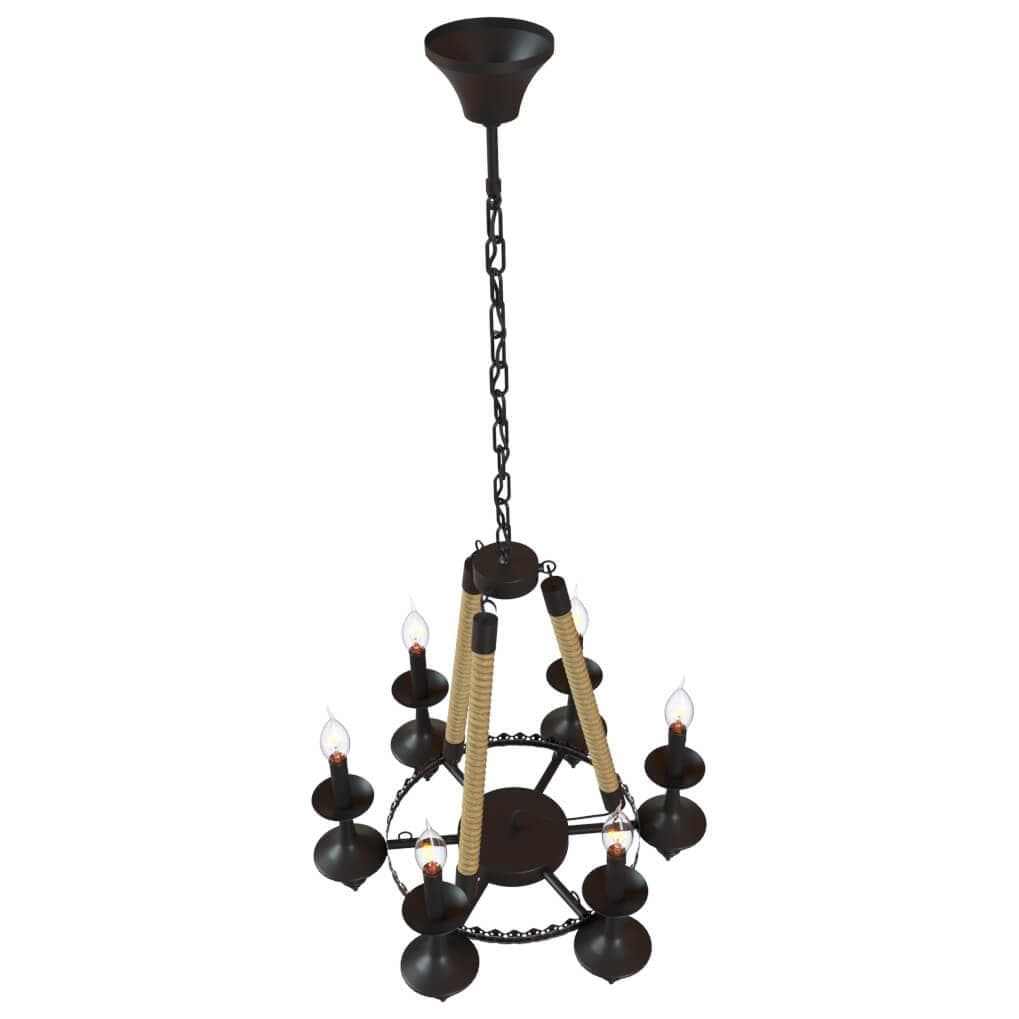 LOFT IT LOFT1862-6 Люстра подвесная 6xE14 max 40W LOFT1862-6, шт — миниатюра 4